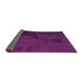 Sideview of Abstract Pink Contemporary Rug, con1157pnk