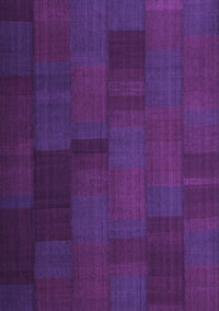 Abstract Purple Contemporary Rug, con1157pur