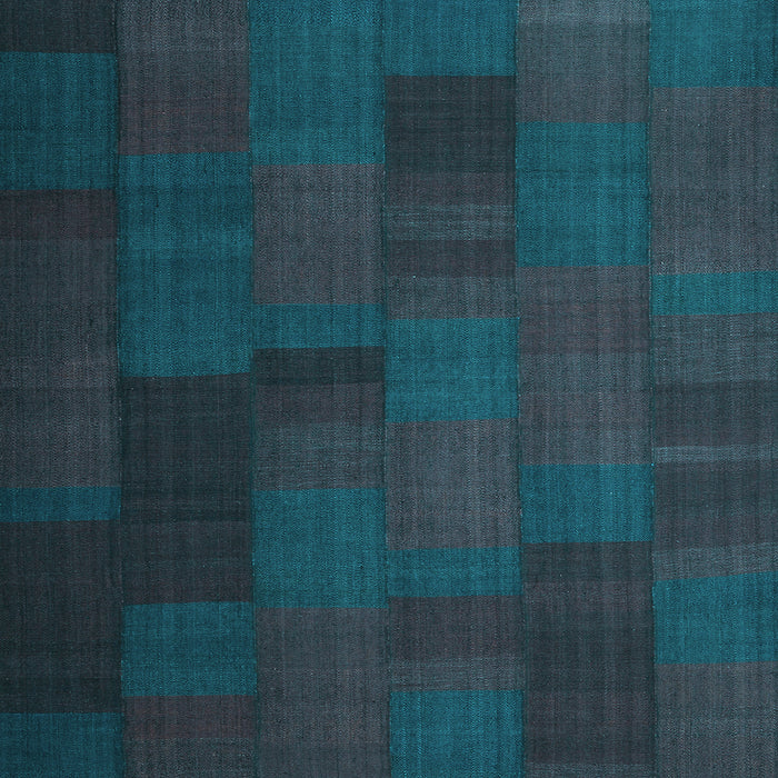 Square Machine Washable Abstract Light Blue Contemporary Rug, wshcon1157lblu