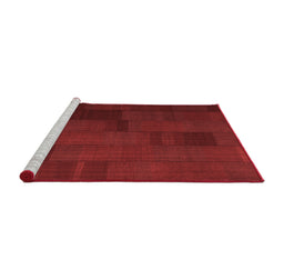 Contemporary Red Washable Rugs