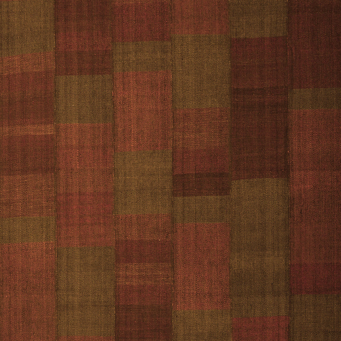 Abstract Orange Contemporary Rug, con1157org