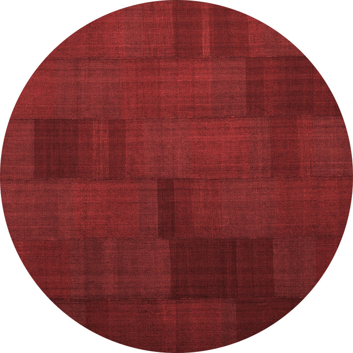 Machine Washable Abstract Red Contemporary Rug, wshcon1157red