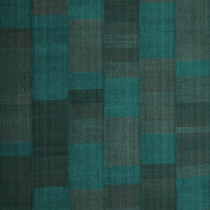 Abstract Turquoise Contemporary Rug, con1157turq