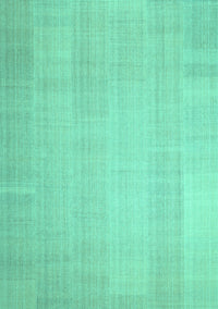 Solid Turquoise Modern Rug, con1158turq