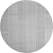 Machine Washable Solid Gray Modern Rug, wshcon1158gry