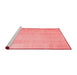 Modern Red Washable Rugs