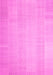 Machine Washable Solid Pink Modern Rug, wshcon1158pnk