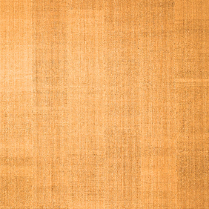 Serging Thickness of Solid Orange Modern Rug, con1158org