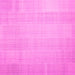 Square Solid Pink Modern Rug, con1158pnk