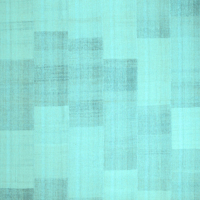 Machine Washable Solid Light Blue Modern Rug, wshcon1159lblu