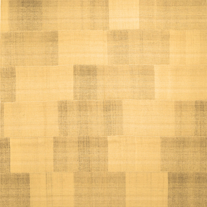 Square Solid Brown Modern Rug, con1159brn