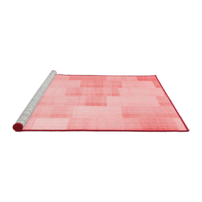 Modern Red Washable Rugs