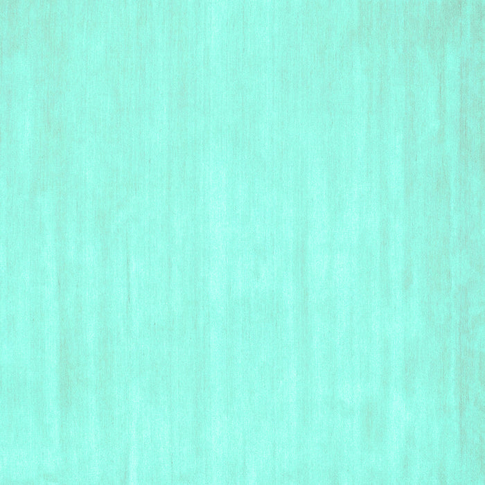 Square Machine Washable Abstract Turquoise Contemporary Area Rugs, wshcon115turq