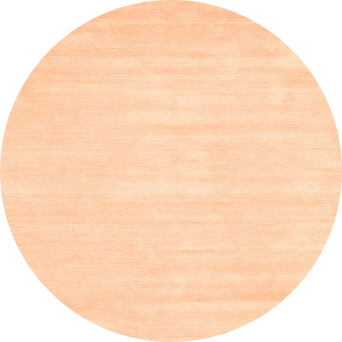 Square Abstract Orange Contemporary Rug, con115org