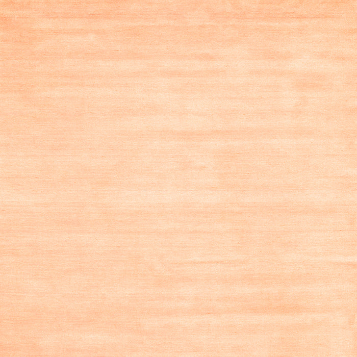 Round Machine Washable Abstract Orange Contemporary Area Rugs, wshcon115org