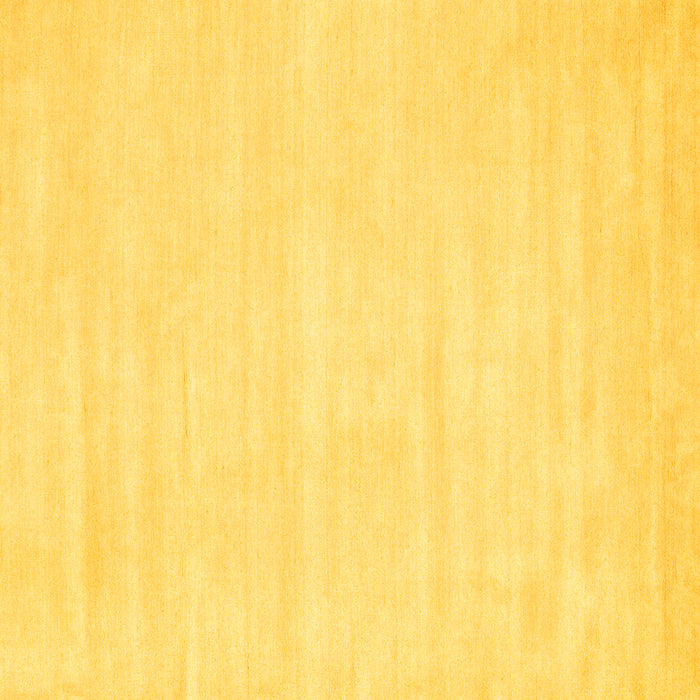 Square Abstract Yellow Contemporary Rug, con115yw