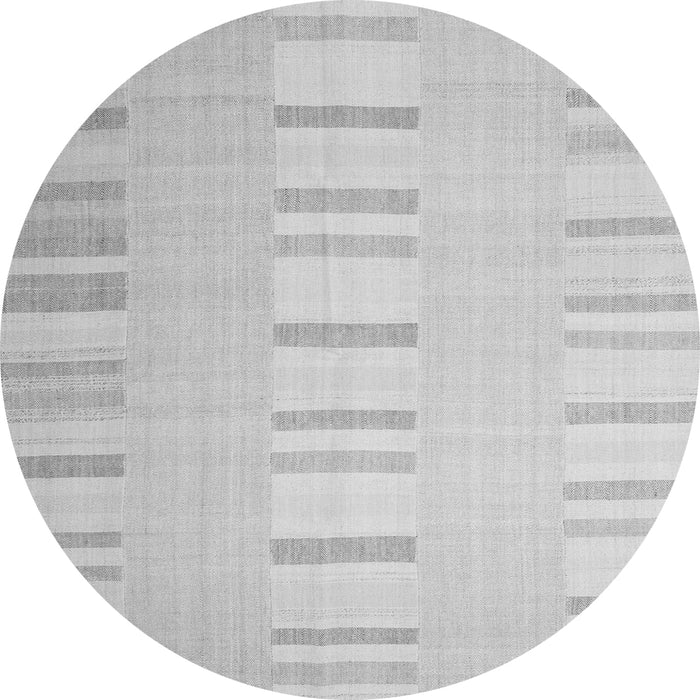 Square Solid Gray Modern Rug, con1160gry