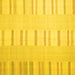 Square Solid Yellow Modern Rug, con1160yw