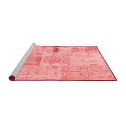 Transitional Red Washable Rugs