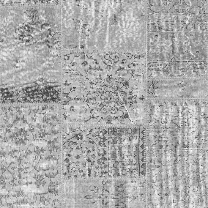 Patchwork Gray Transitional Rug, con1163gry