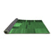 Sideview of Abstract Emerald Green Contemporary Rug, con1164emgrn