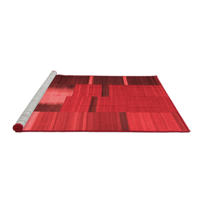 Contemporary Red Washable Rugs