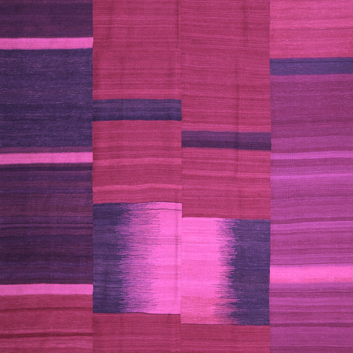 Abstract Purple Contemporary Rug, con1164pur