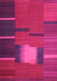 Abstract Pink Contemporary Rug, con1164pnk