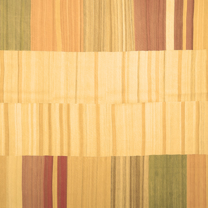 Square Machine Washable Abstract Brown Contemporary Rug, wshcon1165brn