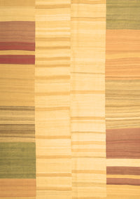 Abstract Brown Contemporary Rug, con1165brn