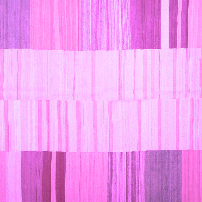 Square Machine Washable Abstract Purple Contemporary Area Rugs, wshcon1165pur