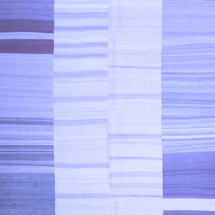 Machine Washable Abstract Blue Contemporary Rug, wshcon1165blu