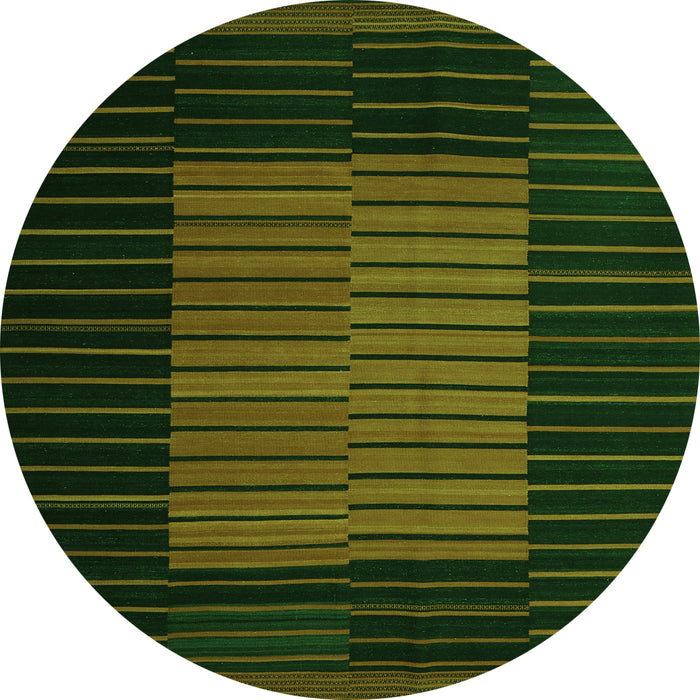 Machine Washable Oriental Green Traditional Area Rugs, wshcon1166grn