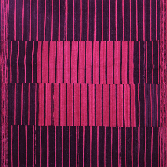 Square Oriental Pink Traditional Rug, con1166pnk