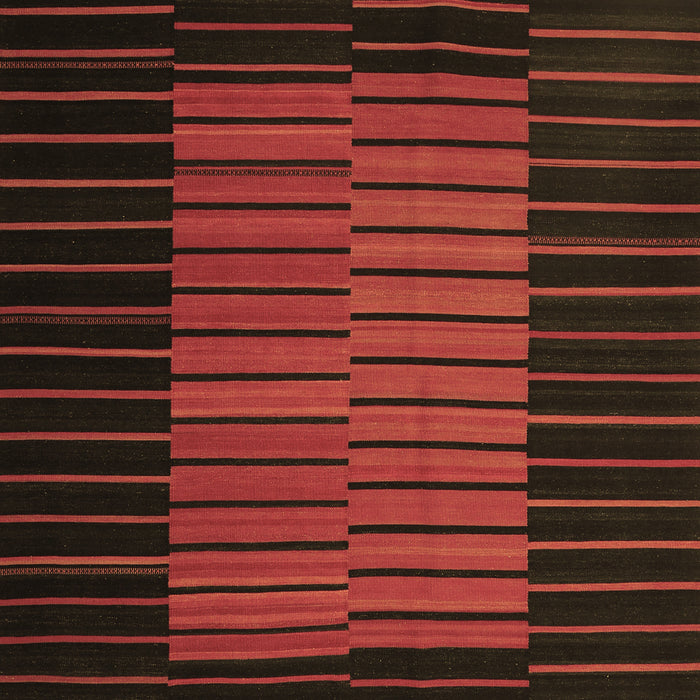 Machine Washable Oriental Brown Traditional Rug, wshcon1166brn