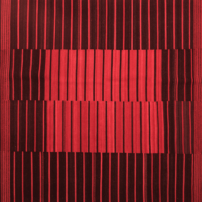 Machine Washable Oriental Red Traditional Rug, wshcon1166red