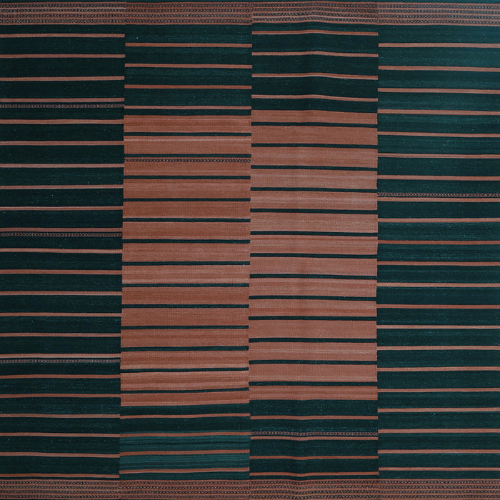 Square Machine Washable Oriental Light Blue Traditional Rug, wshcon1166lblu