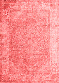 Abstract Red Contemporary Rug, con1167red