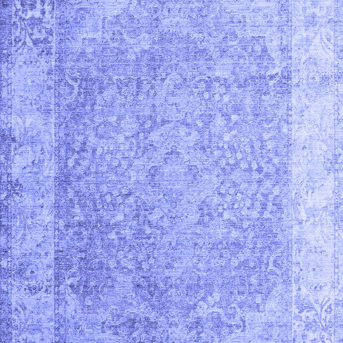 Abstract Blue Contemporary Rug, con1167blu