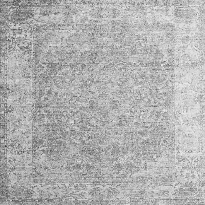 Serging Thickness of Abstract Gray Contemporary Rug, con1167gry
