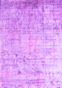 Abstract Purple Contemporary Rug, con1168pur