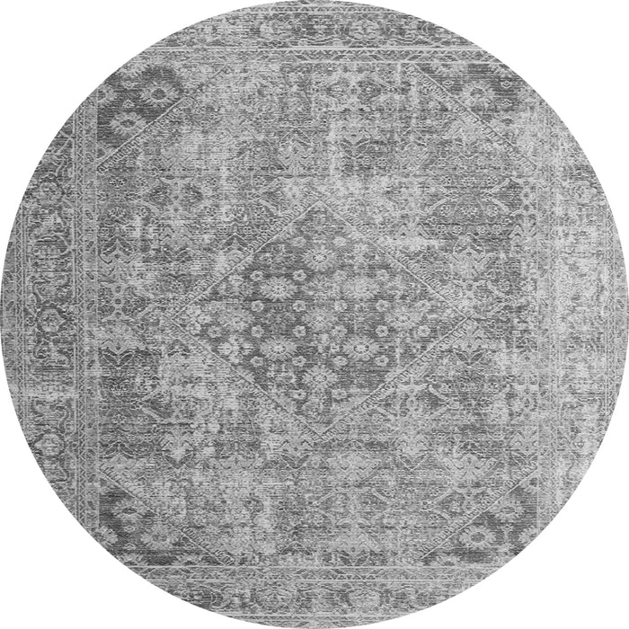 Machine Washable Abstract Gray Contemporary Rug, wshcon1169gry