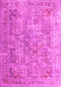 Abstract Pink Contemporary Rug, con1169pnk