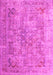 Abstract Pink Contemporary Rug, con1169pnk