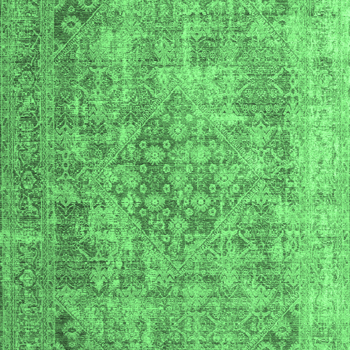 Abstract Emerald Green Contemporary Rug, con1169emgrn