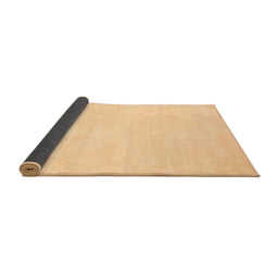 Sideview of Abstract Brown Contemporary Rug, con116brn