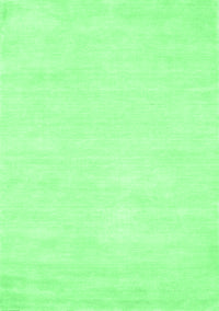 Abstract Emerald Green Contemporary Rug, con116emgrn