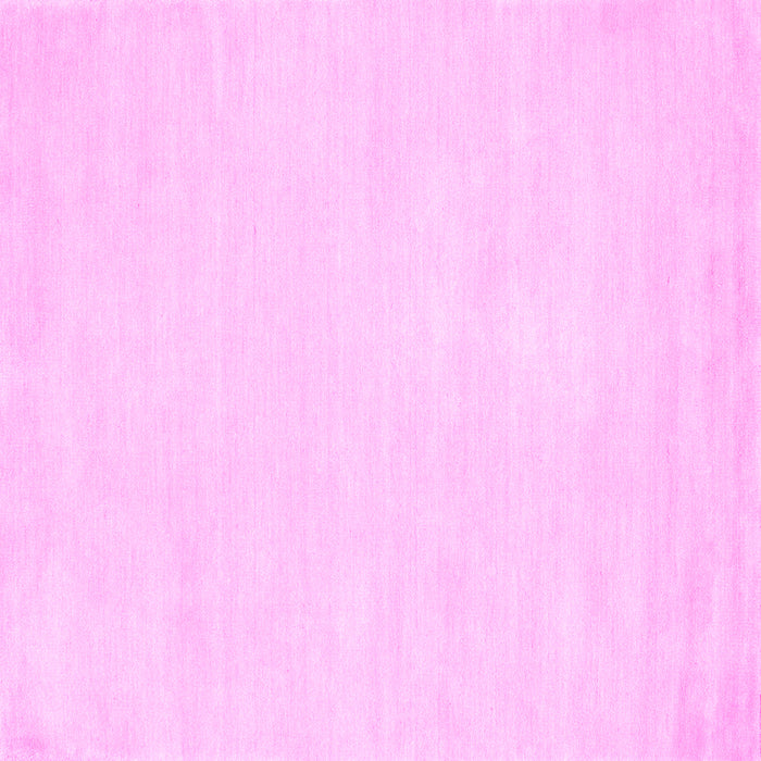 Square Abstract Pink Contemporary Rug, con116pnk