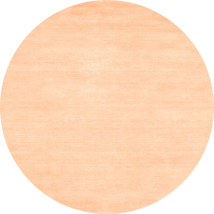 Square Abstract Orange Contemporary Rug, con116org