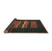 Thickness of Contemporary Army Green Modern Rug, con1170